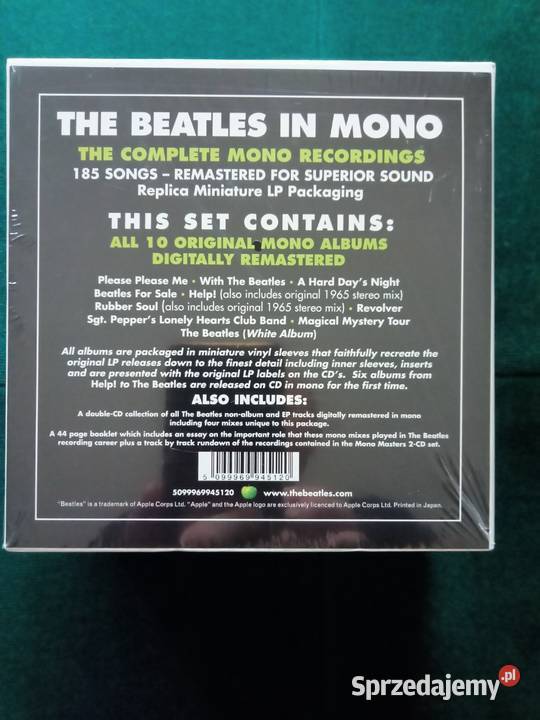 The Beatles in mono 13 x cd box