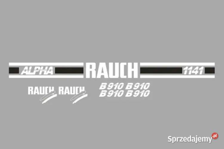 Naklejki oklejenie naklejka RAUCH ALPHA 1141 Janików