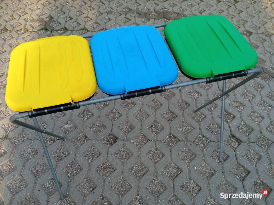 Stojak na worki do segregacji śmierci 3 segmenty Sosnowiec