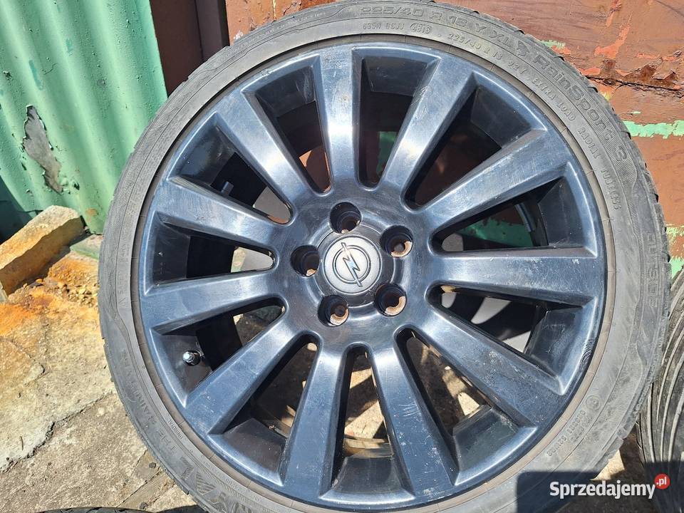 Alufelgi 5x110 18 ET37 Opel Astra H Meriva kujawsko-pomorskie