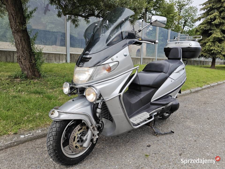 Suzuki Burgman 400 AN400 MAKSYMALNIE DOPOSAŻONY sprzedam