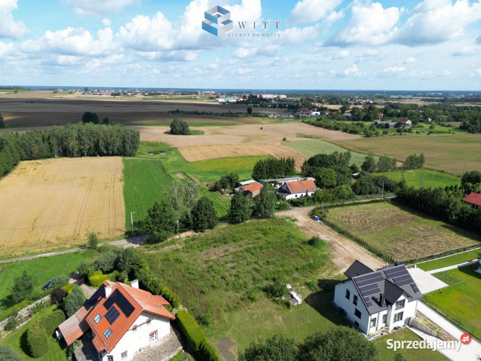 sprzedaży gruntu 1001m2 Ostróda gaz warmińsko-mazurskie