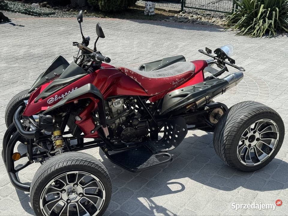 Quad Buganda Jingling czerwony Lasowice Małe