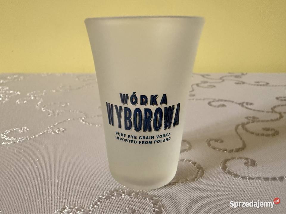 Kieliszek Mleczny Wódka Wyborowa Szklany śląskie Czerwionka-Leszczyny