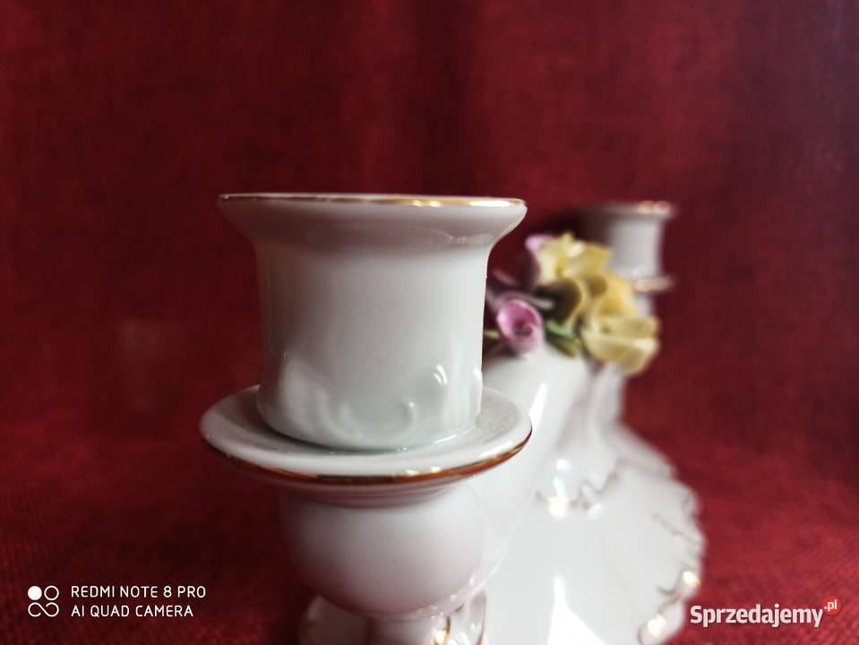 Świecznik Porzellanfabrik GrfenrodaOrt Reinhold Gdańsk