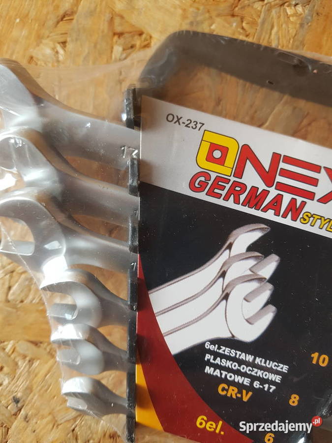 KLUCZ ZESTAW KLUCZY ONEX OX237 6 Ręczne Głogowa sprzedam