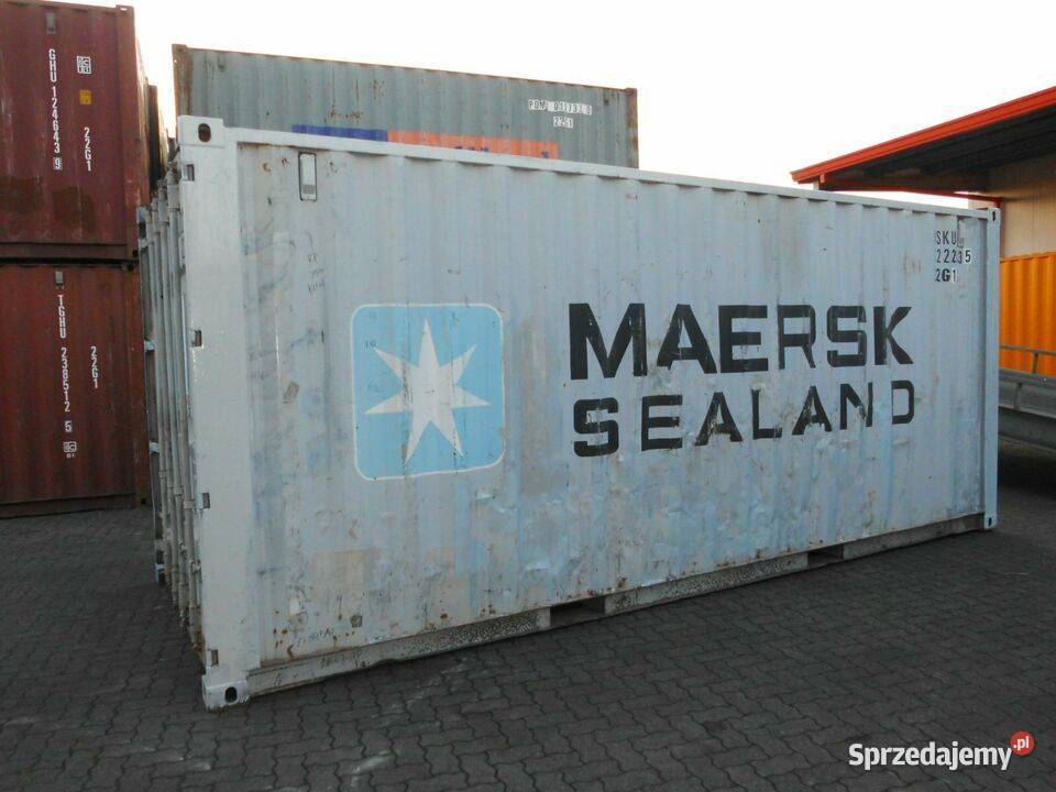 Kontener morski magazynowy 20DV 6 metrowy Będzin