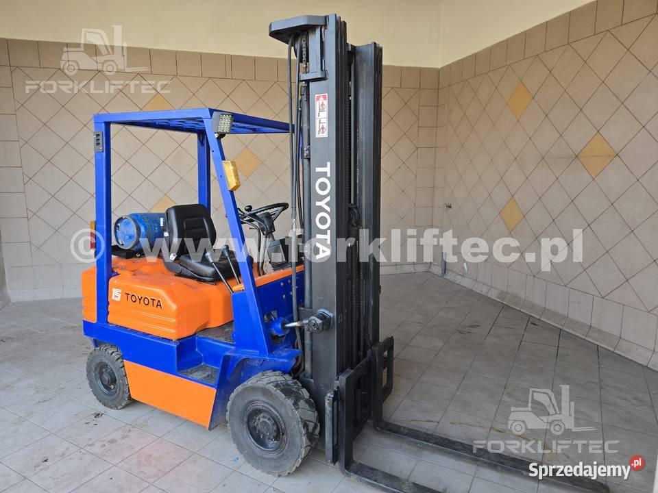 Wózek widłowy TOYOTA 5FG15 TOYOTA 5FGF15 widlak Lędziny sprzedam