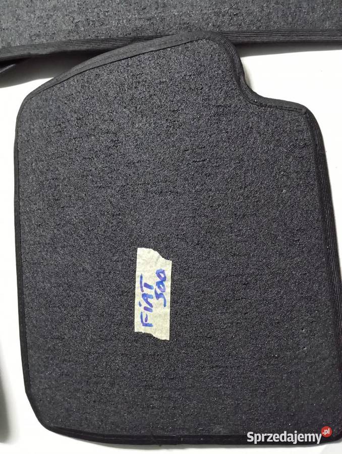 Sprzedam dywaniki welurowe Fiat 500 Mosina