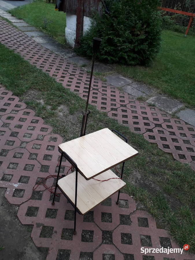 Lampa regulowana ze stolikiem Warszawa