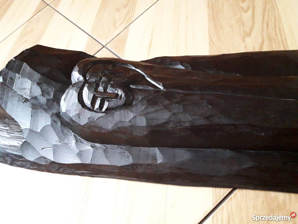 Płaskorzeżba w drewnie twórczość ludowa Janów Lubelski