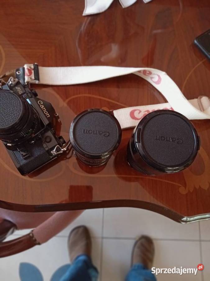 Aparat canon A 1 zobiektywami Bukowno