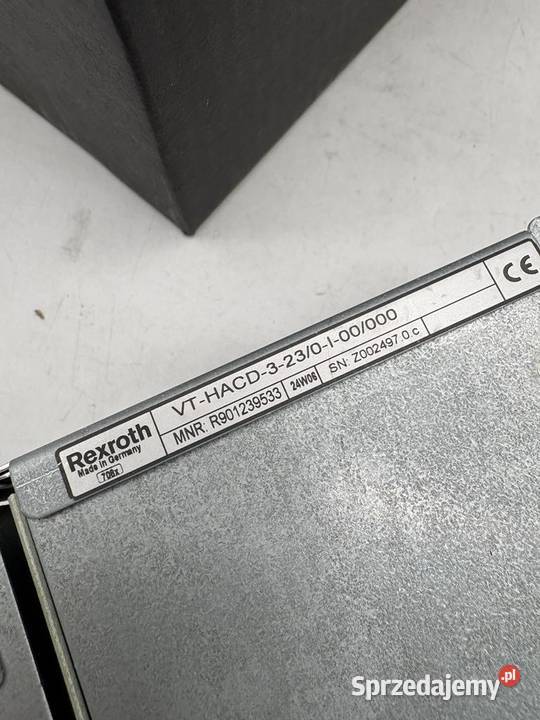 Rexroth R901239533 VT HACD 3 23 0 I 00 000 Warszawa sprzedam