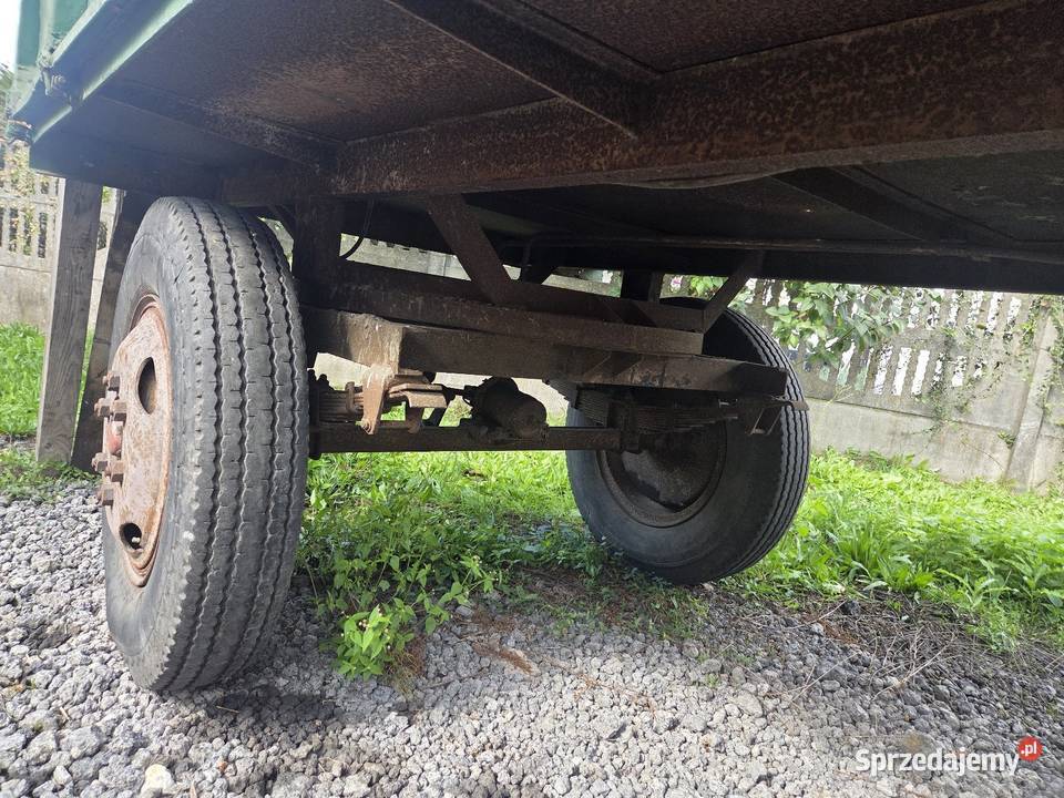 Przyczepa rolnicza Autosan D44 35t transport łódzkie Złoczew