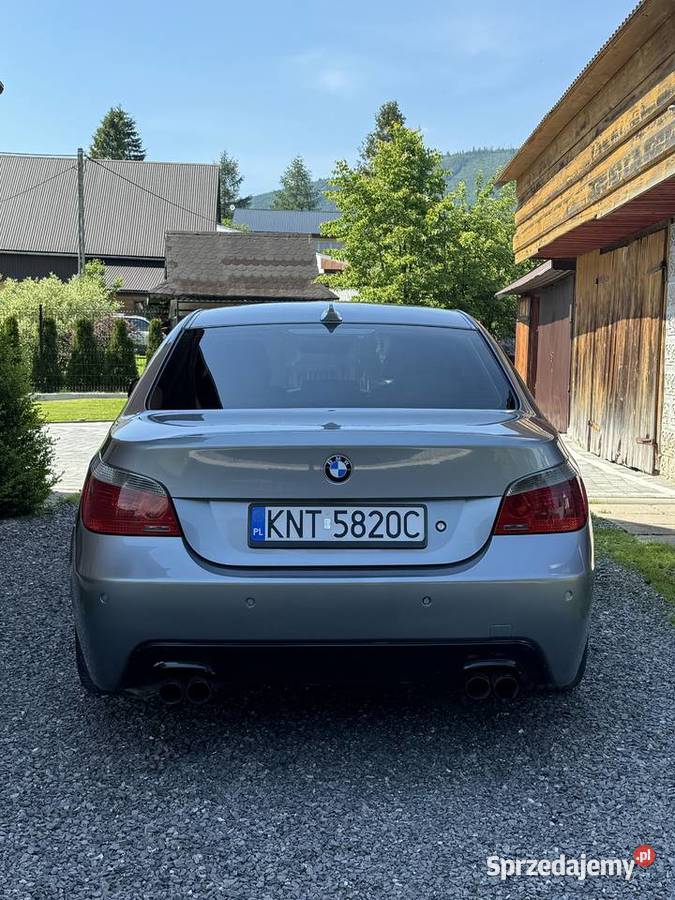 Bmw e60 550i automatyczna małopolskie Lipnica Wielka