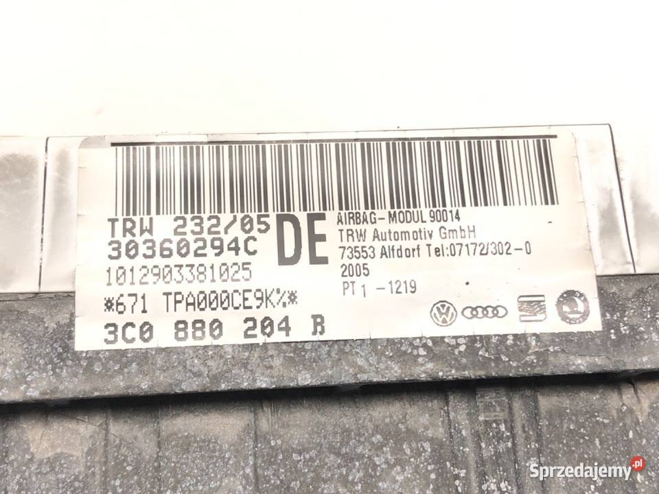 PODUSZKA POWIETRZNA PASAŻERA VW PASSAT B6 podkarpackie sprzedam