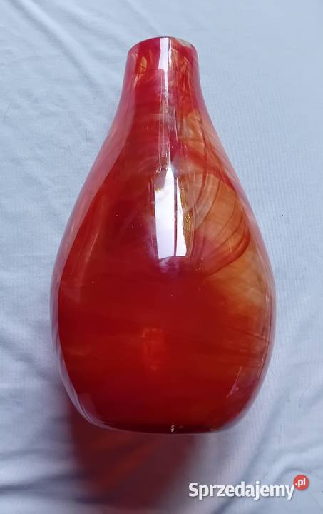 Wazon dwubarwny w kształcie łezki Mid Century Koźminek
