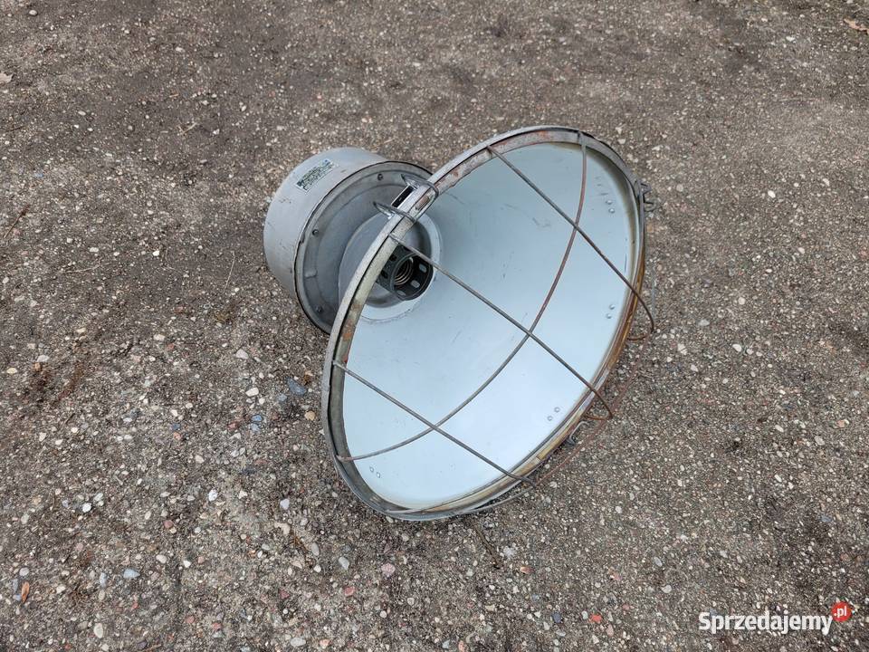 Lampy przemysłowe retro mazowieckie Stojadła sprzedam