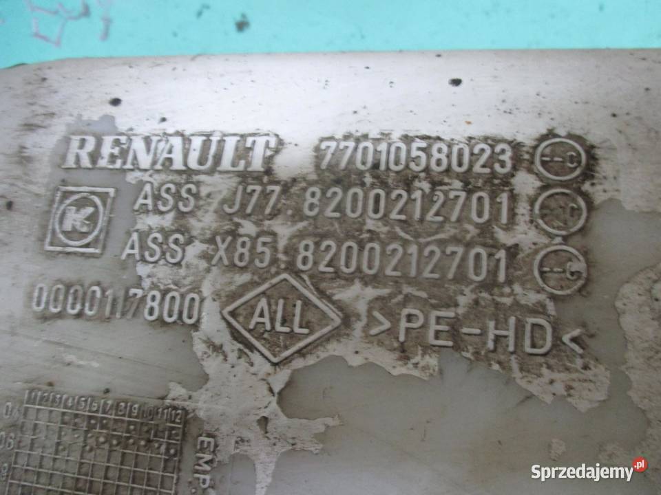 RENAULT CLIO III 09r zbiornik płynu spryskiwaczy Zbiorniki płynu do spryskiwaczy
