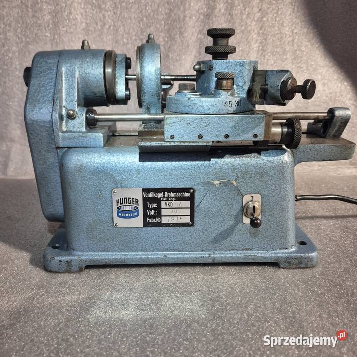 HUNGER VKD 1A Ventilkegel Drehmaschine Valve Smolne