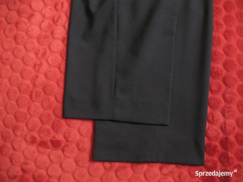 Spodnie eleganckie męskie Wełna W 40 L 33 pas Siedlce