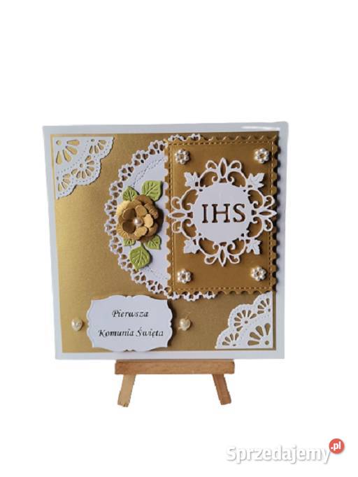 Kartki Pamiątka Komunii Świętej K4 Uniwersalne Poznań