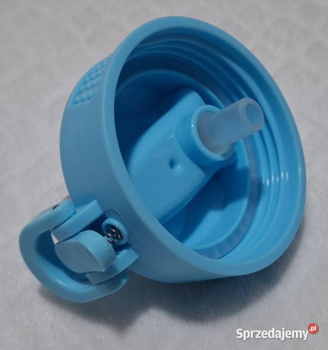 Nakrętka do bidonu na wodę dziubek niebieska 65 sprzedam