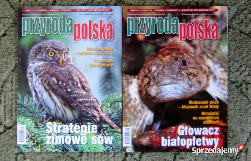 Przyroda polska 2 egzemplarze Kultura i Rozrywka Kraków