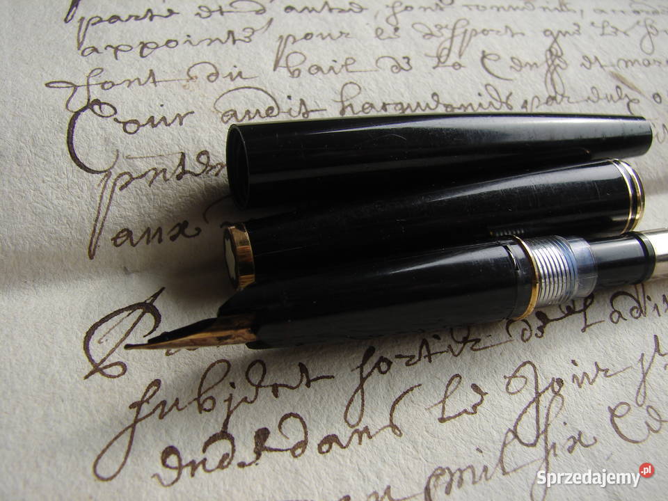 Montblanc 221 stare pióro wieczne Warszawa
