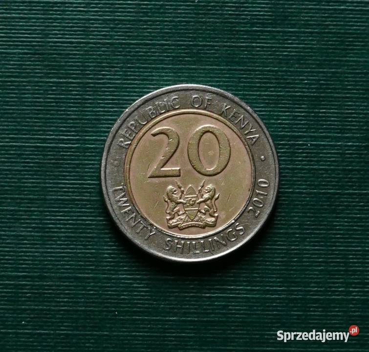 KENIA 20 szylingów 2010r sprzedam
