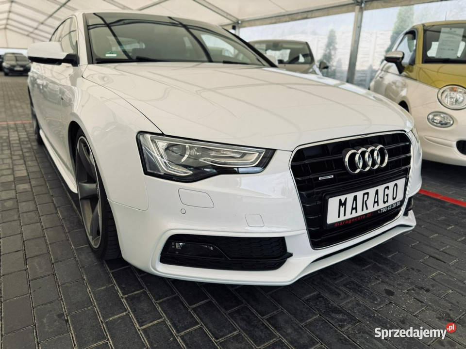 Audi A5 20 TDI 190 Opłatach AUTOMAT SLINE 4x4 8T podgrzewane fotele Zduńska Wola sprzedam