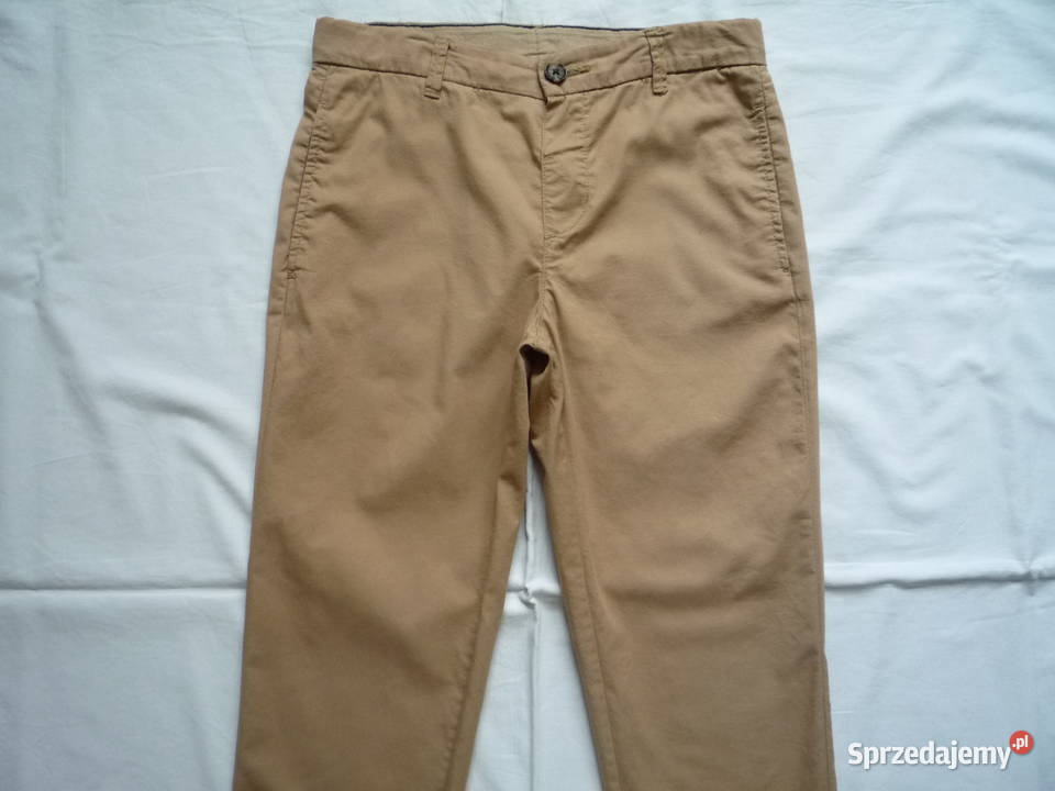 HM 140 Beżowe Spodnie Chino Wiosna lato sprzedam