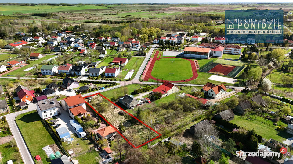 Działka budowlana 1300 m2 Oleśnica świętokrzyskie Busko-Zdrój sprzedam