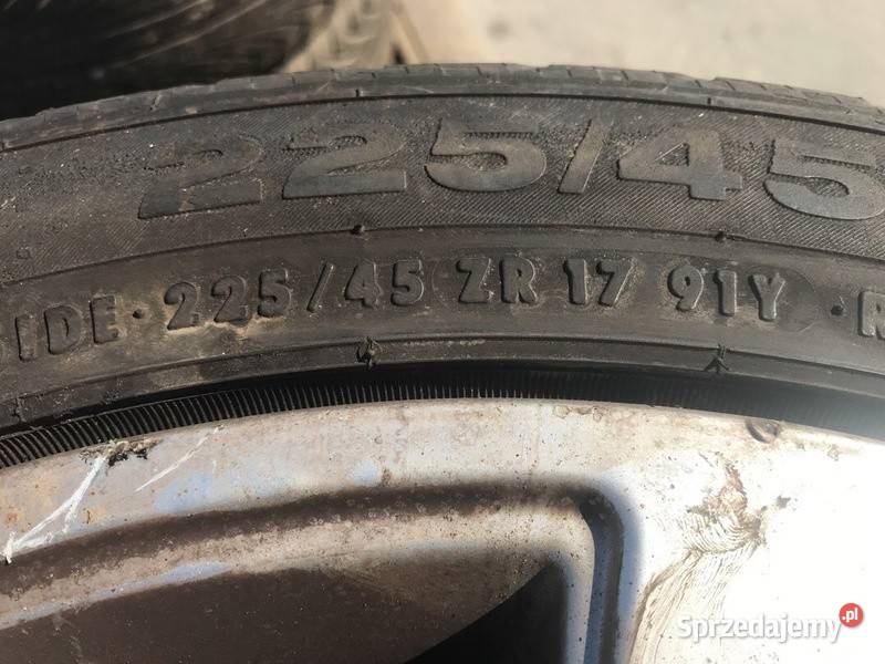 Alufelgi VW22545 R 17 rozstaw 5x108 Części samochodowe Starogard Gdański sprzedam