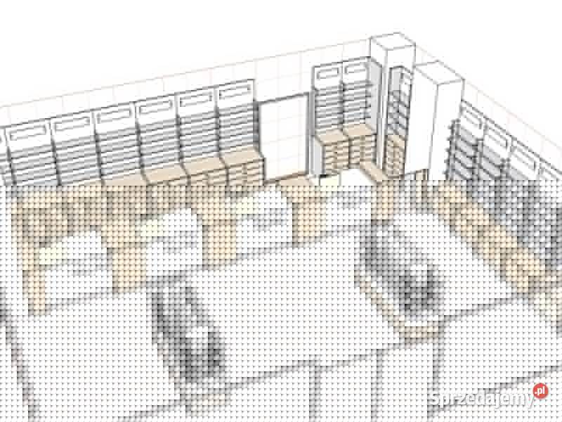 Meble regały apteczne do sklepu Zielona Góra