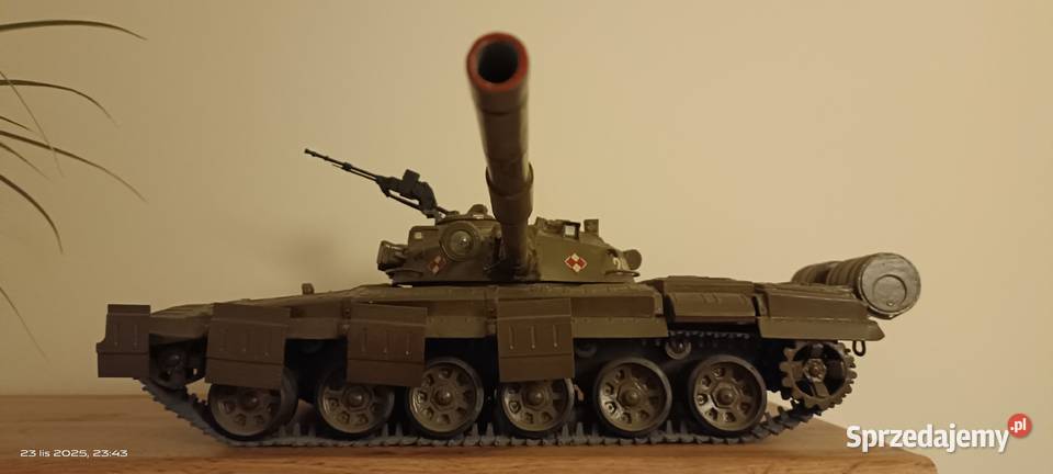 Model czołgu T72 sklejony Gotowy Idealny na Nowa Sól
