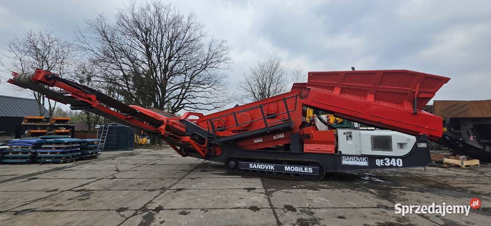 Przesiewacz SandviK QE340 2011 Trachy