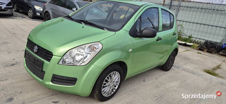 Suzuki Splash 10 benzyna 2009 K10B kolor ZJDB osobowe Samochody na części Słońsk sprzedam