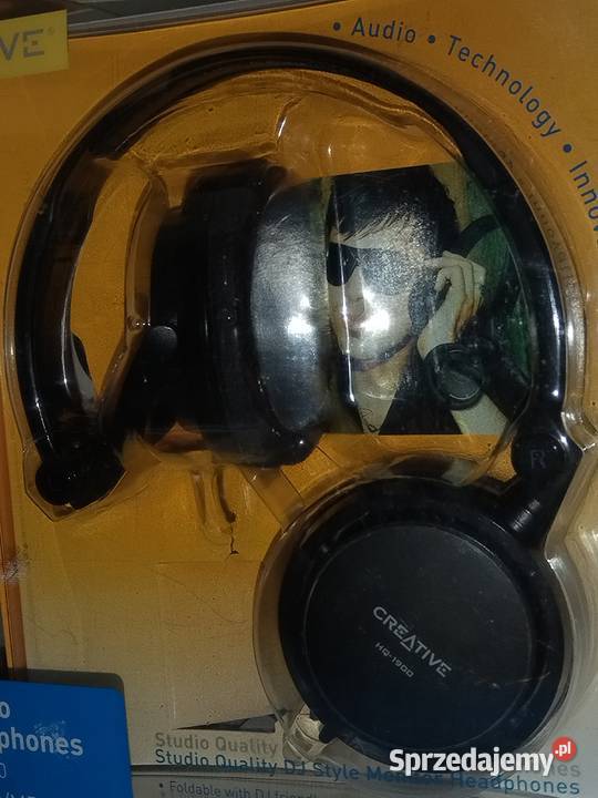 Słuchawki Creative HQ1900 jedną trzecią ceny Gdańsk