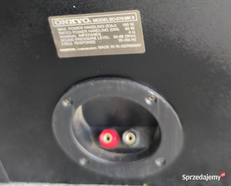 Kolumny głośnikowe Onkyo SC570 MK Il Poznań