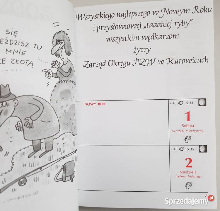 Kalendarz wędkarski 2005 Jaworzno