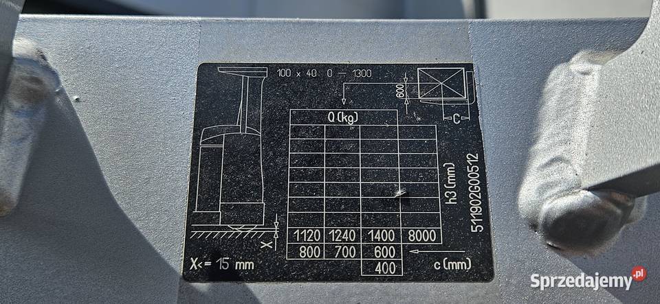 Wózek widłowy boczny Reach Truck STILL FMX14 z Nowy Dwór Mazowiecki