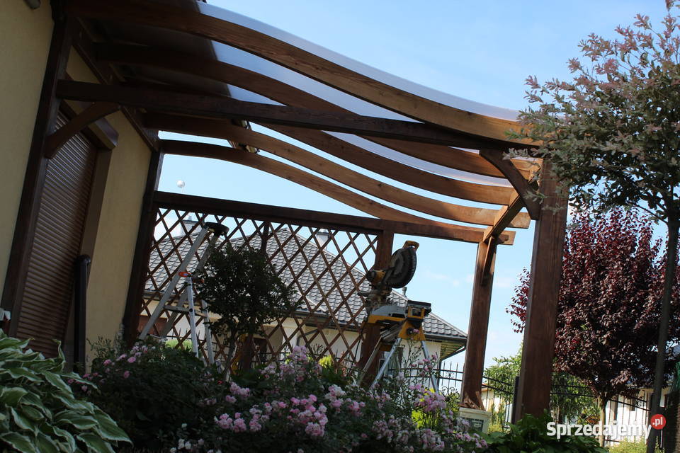 Zadaszenie tarasu Wiata tarasowa Zadaszenie 6 Zamość