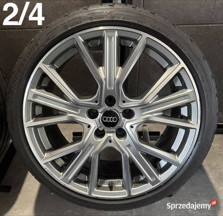 19 Audi A4 A6 felgi koła komplet z oponami 5x112 Lubasz