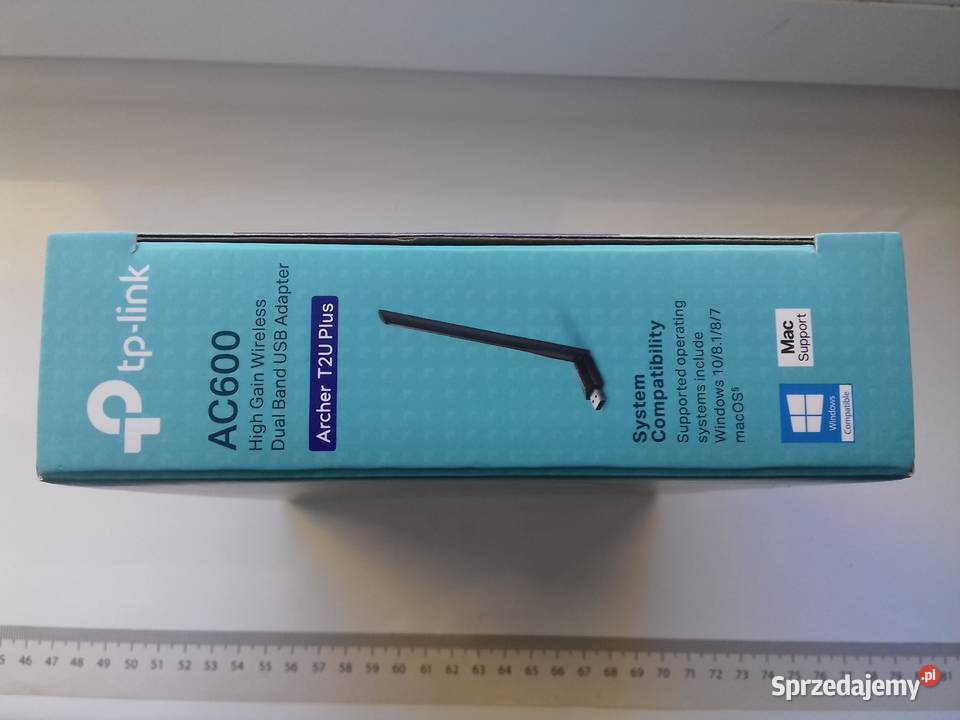 Pudełko TPLink AC600 Archer T2U Plus 5dBi USB