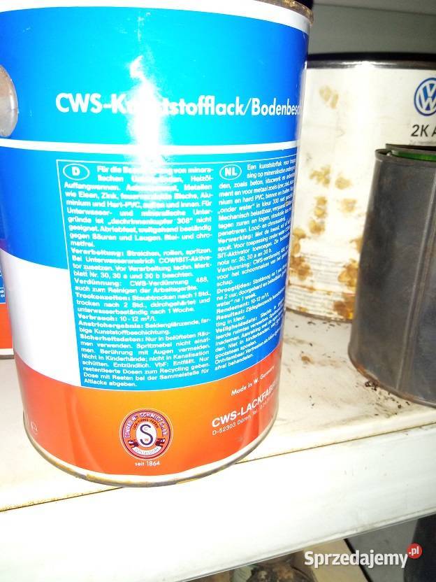 Farba stalowa do metalu 3 pomorskie Kobylnica