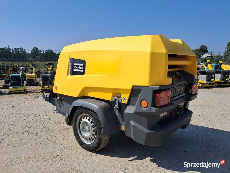 Kompresor Śrubowy ATLAS COPCO XAS 88 18r 50 66 Sułów