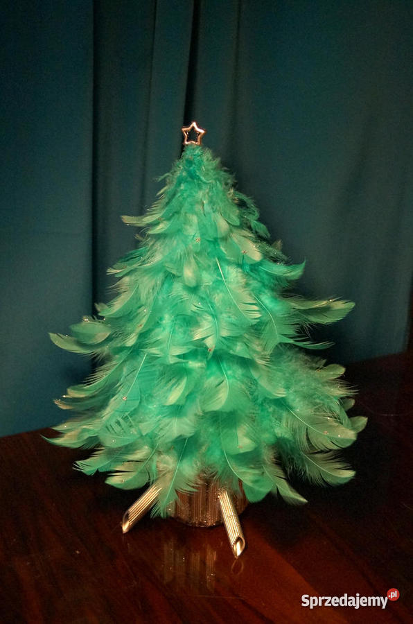 Choinka z piór Dekoracje i ozdoby warmińsko-mazurskie
