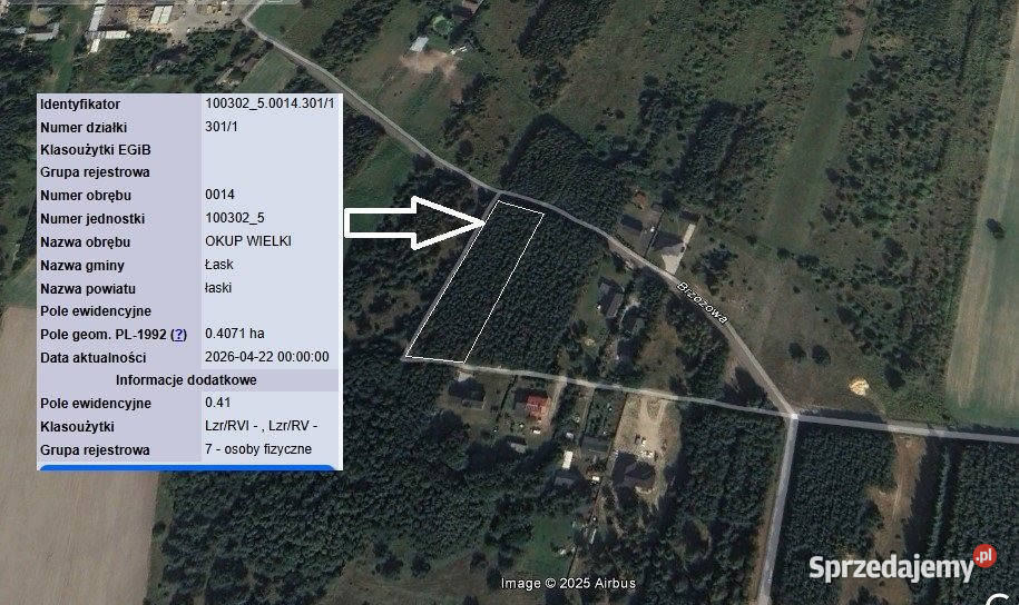 Grunt Okup Wielki 4000m2