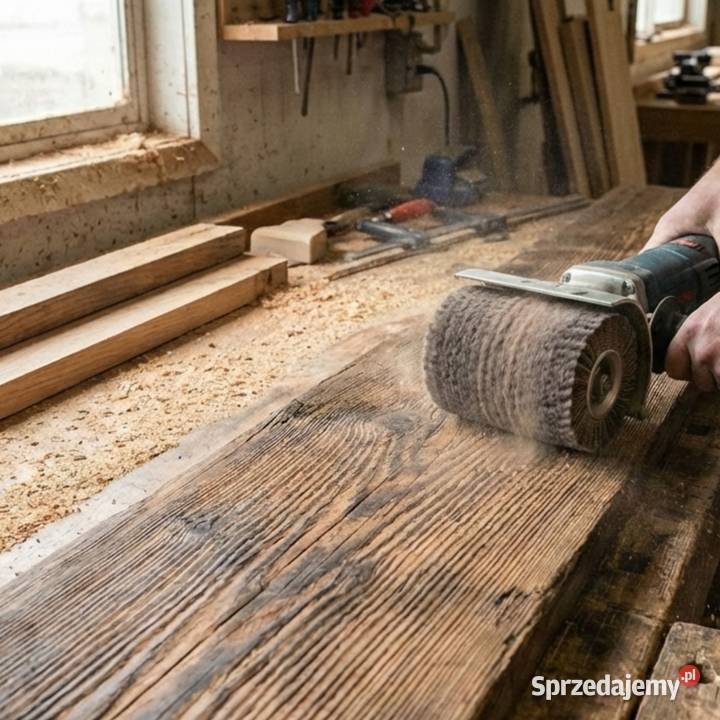 Postarzanie Drewna i Szczotkowanie Legnica Deski